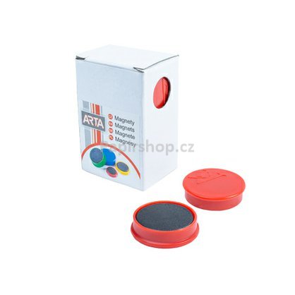 magnety 30mm červené