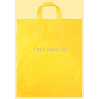 taška s páskovým uchom žlutá