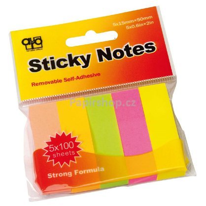 samolepící bloček žlutý 10,2x7,5