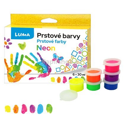 prstové barvy