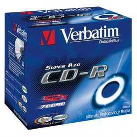CD-R VERBATIM 700 MB /52x jewel box, 43327