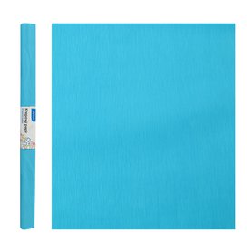 PAPÍR KREPOVÝ 50 x 200 cm blank. modrý