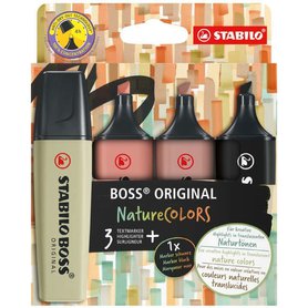 ZVÝRAZŇOVAČ STABILOBoss Original NatureCOLORS 4 barvy 2-5 mm 70/4-2-3