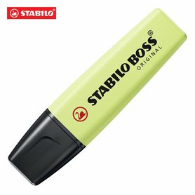 ZVÝRAZŇOVAČ STABILO BOSS ORIGINAL Pastel limetková 70/133