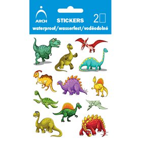 DĚTSKÉ VODĚODOLNÉ SAMOLEPKY - dinosauři 1029