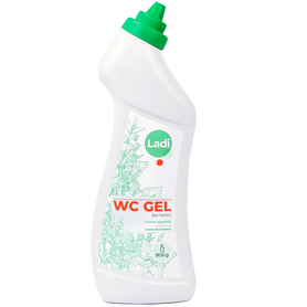 WC GEL LES 800g GREEN SPARKLE
