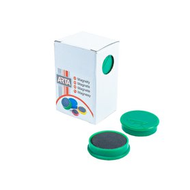 Magnety ARTA průměr 30 mm /10ks zelené
