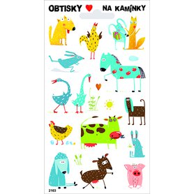 OBTISKY NA KAMÍNKY - pes na farmě 2103 OBTISKY NA KAMÍNKY - pes na farmě 2103