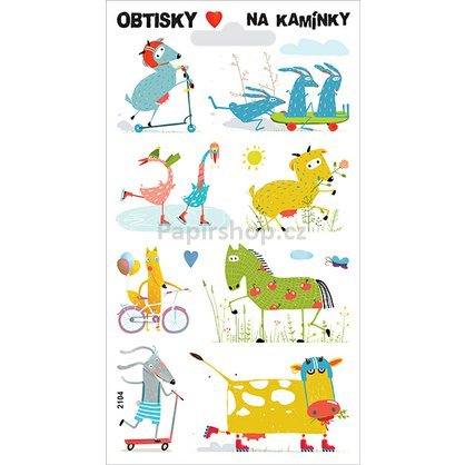 obtisky na kamínky