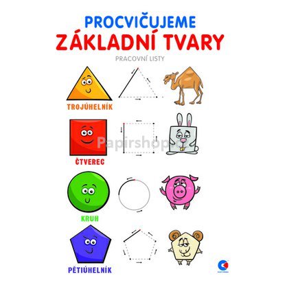 omalovánka- proscvičujeme zákl. tvary