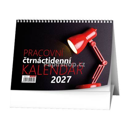kalendář stolní pracovní čtrnáctidenní