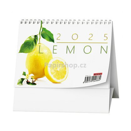 kalendář stolní MINI Lemon